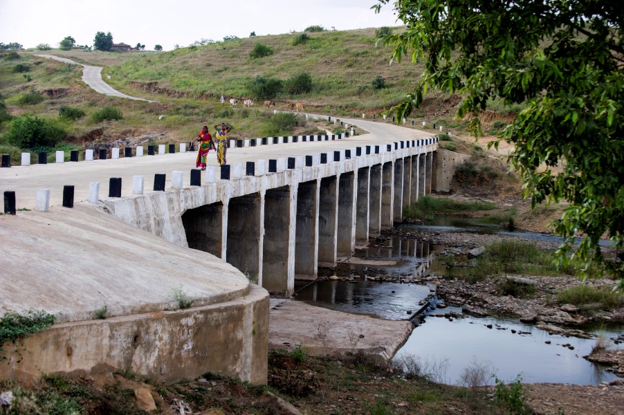 Bridge constructed by NCL to connect Chatri-Churki village